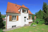 Hintereingang mit Terrasse