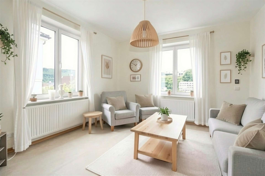 Wohnzimmer - KI-generiert