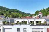 Ansicht - Helle Penthouse-Wohnung mit ca. 60 m² Außenfläche: Große Dachterrasse, Loggia und Balkon