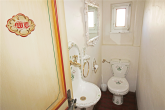 Gäste-WC im nostalgischem Stil - Wohnhaus mit besonderem Charme und idyllischem Garten