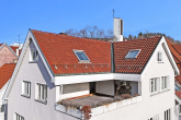 Dachterrasse mit 3 Zugängen - Zentrales Wohn- und Geschäftshaus mit zwei großzügigen Terrassen