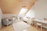 Dachzimmer - KI-generiert - Attraktives Wohnhaus mit Einliegerwohnung in bevorzugter Wohnlage