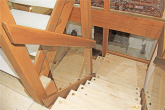 Marmor-Treppe - Transparente Eleganz – Design aus Holz und Glas in bester Wohnlage