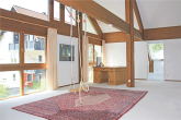 Studio / Dachgeschoss - Transparente Eleganz – Design aus Holz und Glas in bester Wohnlage