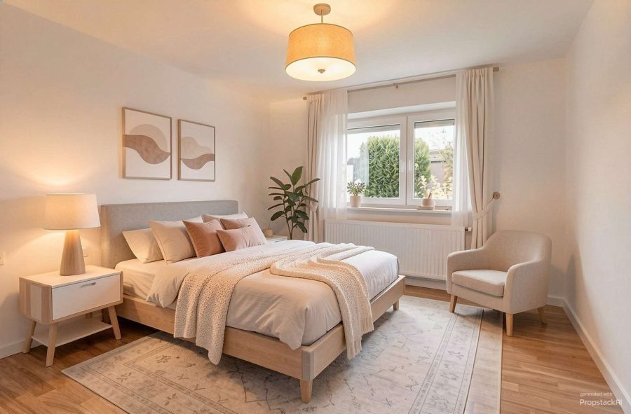 Schlafzimmer (KI-generiert)
