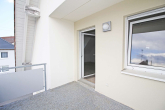 Balkon - Helles Single-Appartement mit Westbalkon und Garage